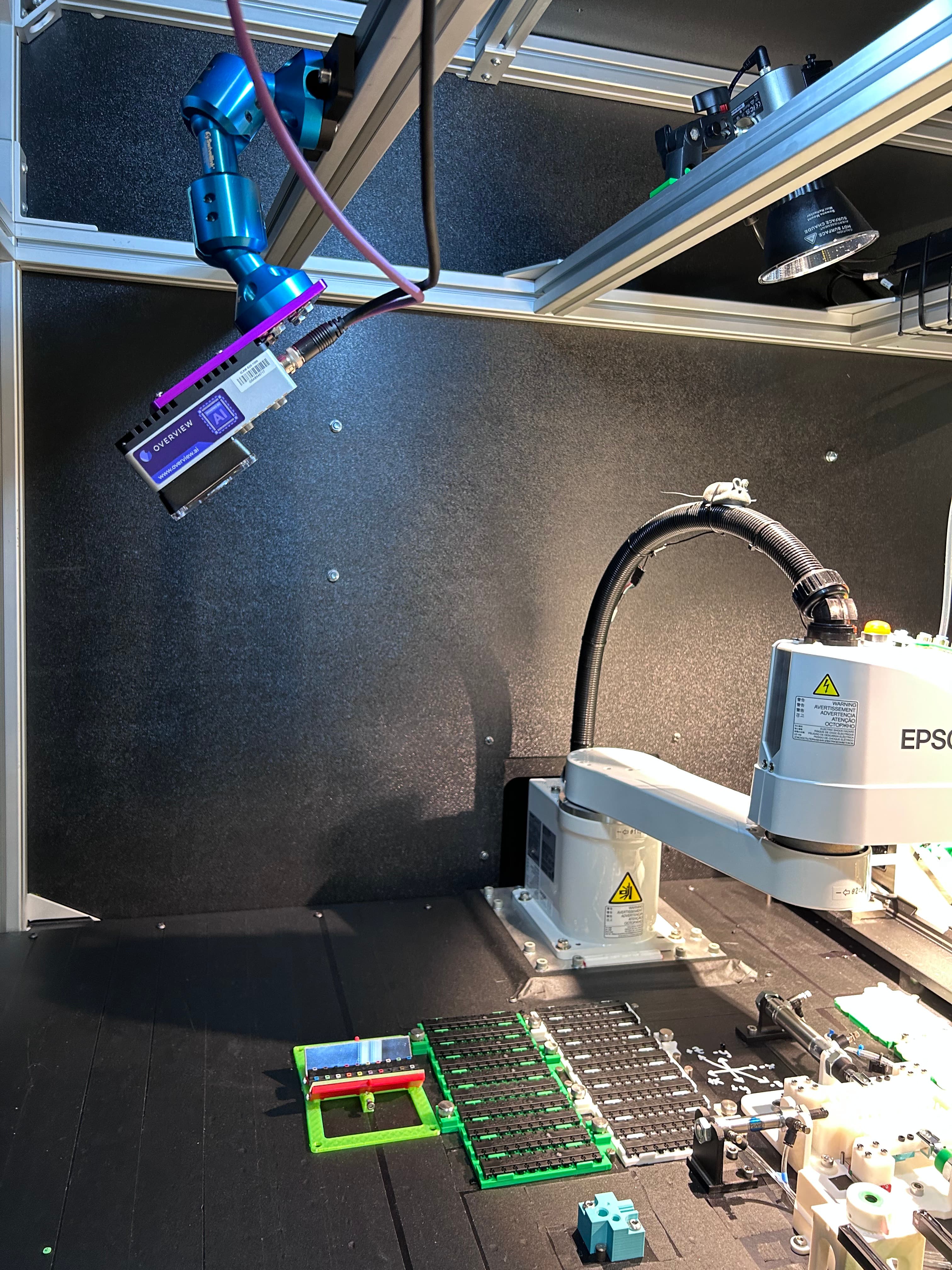 OV20i Smart Camera in factory environment