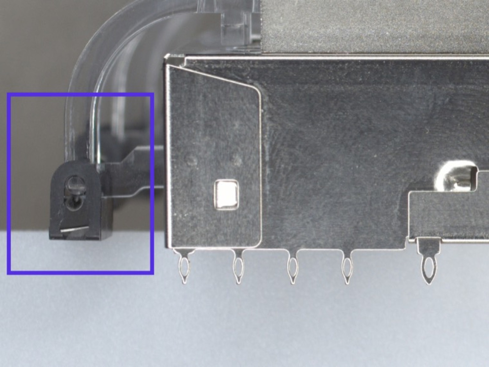 Dent training variation on connector SKU 01