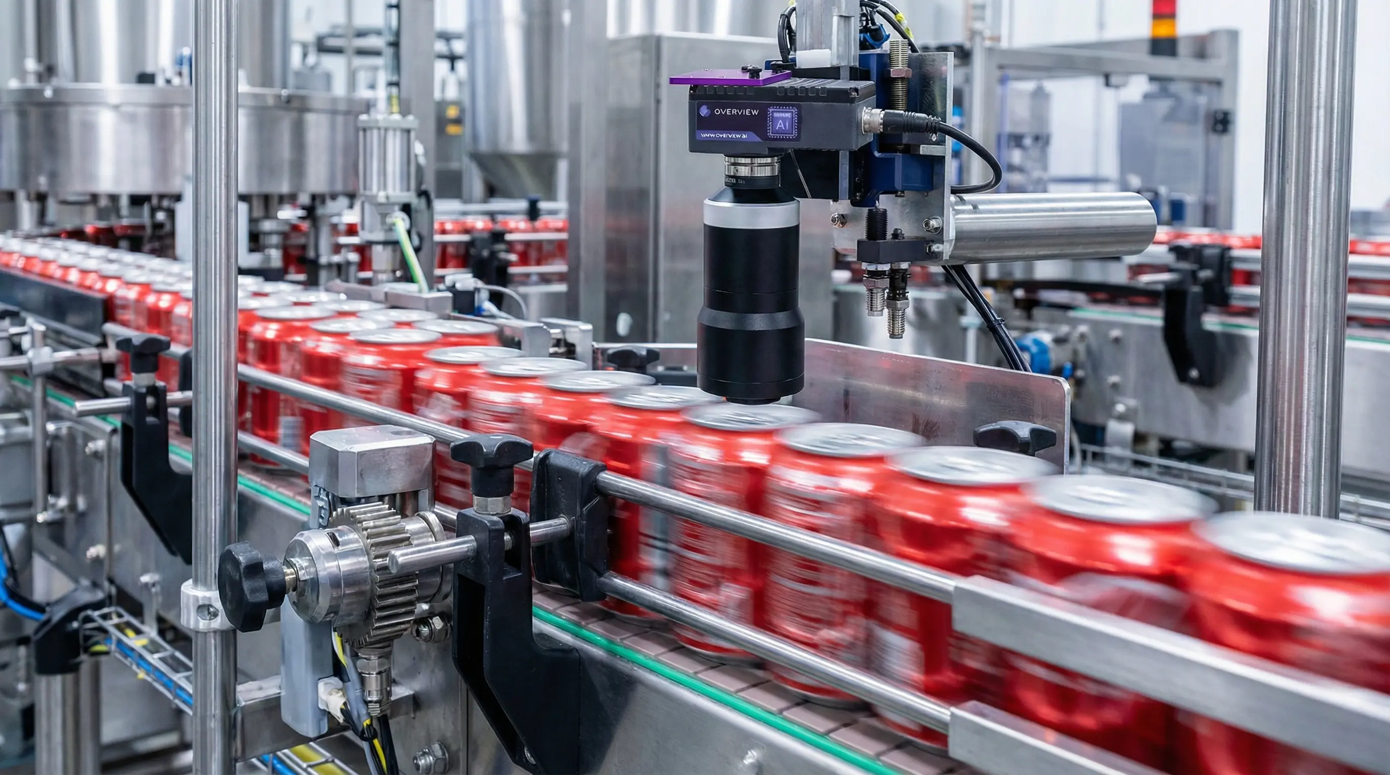 AI Vision for High-Speed Beverage Can & Bottle Inspection
