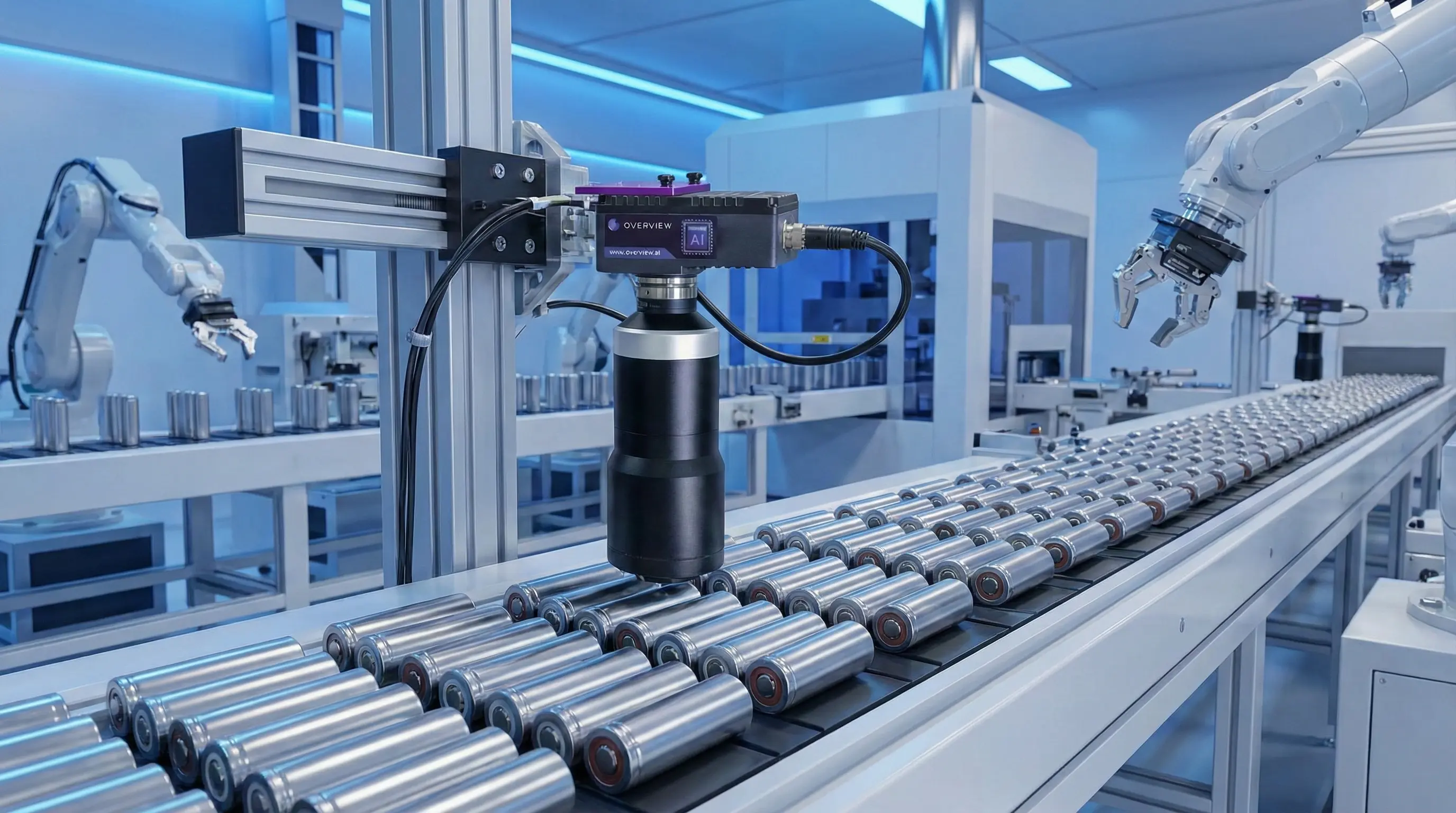 AI Inspection for Gigafactory Battery Cell Production