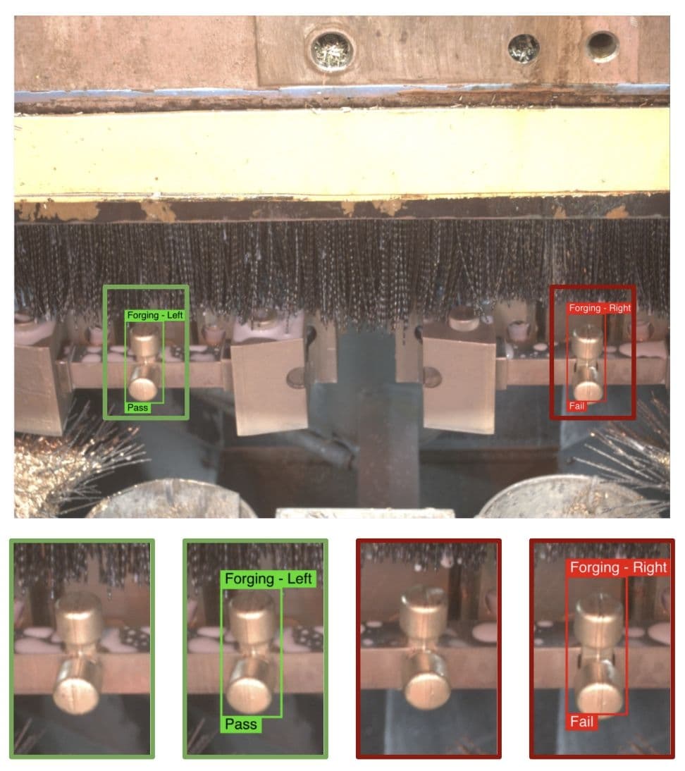 Robotic Arm Loading Verification Robotic Arm Loading Verification - Manufacturing case study image showing real-time verification of robotic loading operations for zero-defect assembly