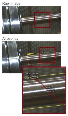 Wire Braiding Quality Control Wire Braiding Quality Control - Manufacturing case study image showing detecting braiding defects and ensuring consistent coverage in cable manufacturing