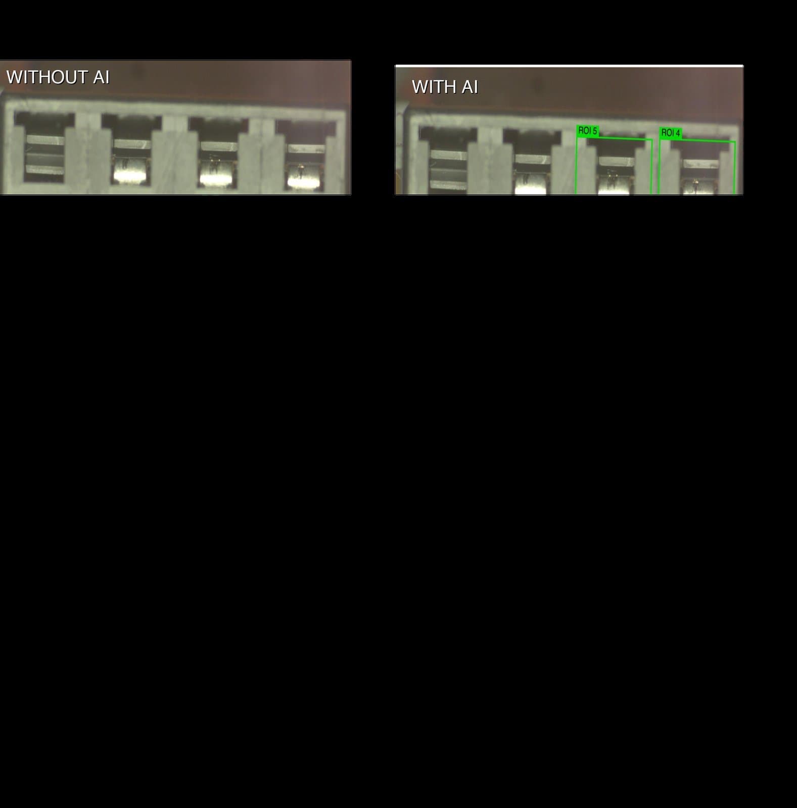 NAL Connector Bent Pin Inspection NAL Connector Bent Pin Inspection — Connectors defect inspection example