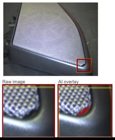 Speaker Panel Gap Finder Speaker Panel Gap Finder — Automotive defect inspection example