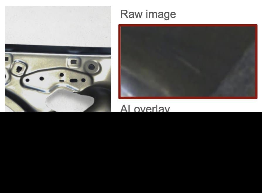 Stamped Metal Split Finder Stamped Metal Split Finder — Automotive defect inspection example