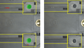 AI-powered assembly verification system detecting component placement, orientation, and missing parts in real-time manufacturing