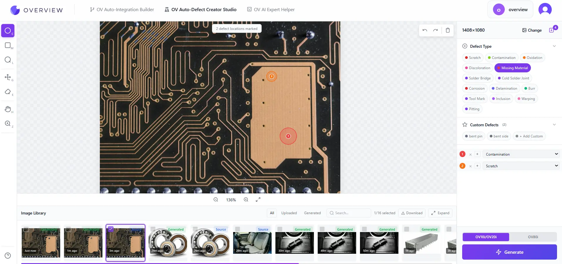 Applying Micro-Defects